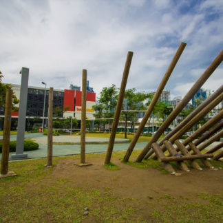 Telephone Poles by B+C Design with Baby Imperial and Coco Anne